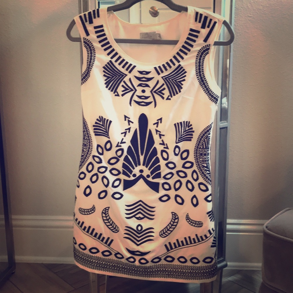 Jodi Arnold at The Limited Embroidered Tunic